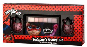 Miraculous Ladybug's Beauty Set Lidschatten & Lippencreme für Mädchen vegan