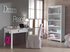 Amori Schreibtisch / Kinderzimmer Set Weiß