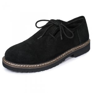 PAULGOS tradičné topánky z pravej kože Haferl topánky Haferl v 4 farbách veľkosť 39-47, farba:Black, veľkosť:42