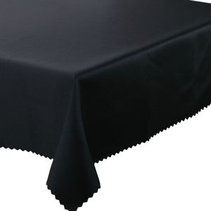 Fleckenresistente Tischtücher 114 GN Schwarz 130x200 cm