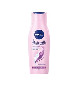 Nivea, Hairmilk Natural Shine Szampon do włosów, 400 ml