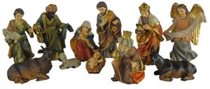 Krásné figurky do dětské postýlky, 12 kusů, cca 11 cm, K 501-01