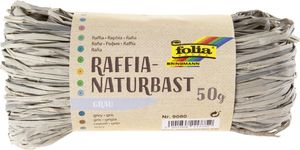 folia Raffia-Naturbast 50 g grau