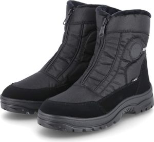 Vista Herren Snowboots/ Winterstiefeletten Schwarz wasserdicht Spikes  Größe: 40