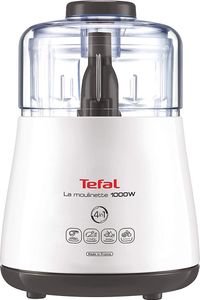 Tefal DPA 130 LA Moulinette Universalzerkleinerer, Kunststoffgeh?use, 1000 Watt, 0,8 l Beh?lter