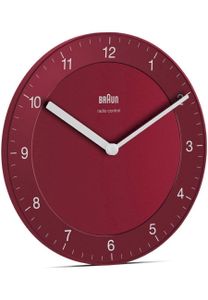 Braun BC 06 R-DCF Funkwanduhr rot