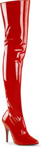 SEDUCE-3010 Damen Boots von Pleaser, Rot  , EU 43, US 13