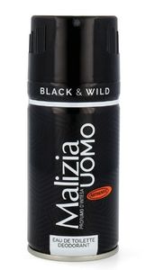 Malizia Uomo Black & Wild Deodorant EdT 150ml