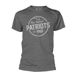 NFL - "New England Patriots" T-Shirt für Herren/Damen Uni PH2807 (M) (Grau)