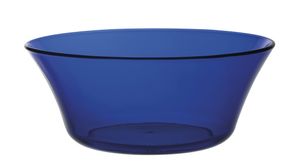 Duralex 2008FF06C1111 Lys Saphir Schale, Salatschale, Schüssel, 23cm, 2.2 Liter, Glas, blau, 1 Stück