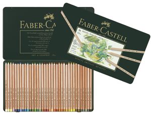 FABER-CASTELL Buntstifte PITT PASTELL 36er Metalletui