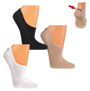 6 Paar Füsslinge Füßlinge Ballerinas Baumwolle Damen Herren Sneaker Socken Gr. 39/42 schwarz