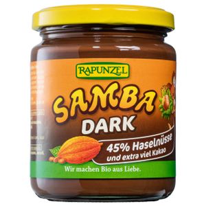 Rapunzel Samba Dark Zartbitter Nuss-Nougat Creme250g