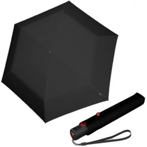 Knirps KNIRPS U.200 BLACK - elegantní dámský plně automatický deštník