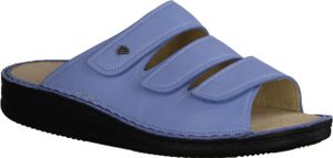 Finn Comfort Corfu, dámske topánky, mules, kožené, svetlo modré - Značka Finn Comfort, Blue