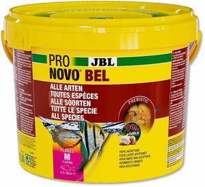 JBL ProNovo Bel Flakes 5500 ml Hauptfutter-Flocken für alle Aquarienfische