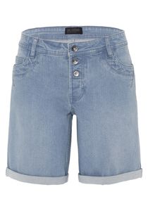 Oklahoma Jeans Bermuda Shorts aus elastischem Denim