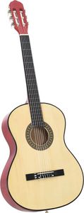 vidaXL Klassische Gitarre für Anfänger 4/4 39" Lindenholz