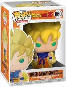Dragon Ball Z POP! Animation Vinyl Figur SS Goku (First Appearance) 9 cm