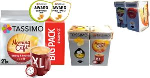 ""Passend" für Tassimo Morning Café XL der neue Wandhalter neu Acryglas für T-Disc Karton von James Premium®