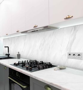 Küchenrückwand Marmor Weiß selbstklebend, groesse_krw:400 x 60cm