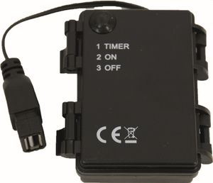 Elektr. Krippenzubehör Batteriehalter für 3xAAA Batterrien mit 0n/Off/Timer +USB