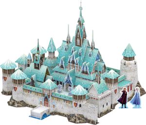 Revell Spiele & Puzzle 3D Puzzle Disney Frozen II (Die Eiskönigin) Schloss Arendelle, 256 Teile, 35 cm 3D Puzzle Puzzle 3D 3D Puzzle, 3d puzzle kinder, 3d puzzle erwachsene, disney frozen