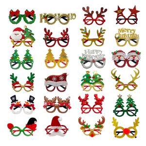 weihnachtsbrille, glitzer party brillengestell, weihnachtsdekoration, kostümbrille für weihnachtsfeier