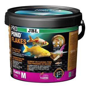 JBL ProPond Flakes, Flockenfutter für alle Teichfische - 0,72 kg