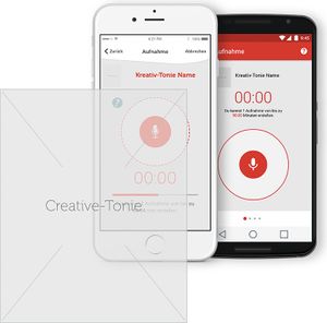 Tonies 10000967 Kreativ-Tonie - Beere (dunkelbraun)