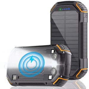 BOT Solar-Powerbank SP3 1 Panel 30000mAh orange
