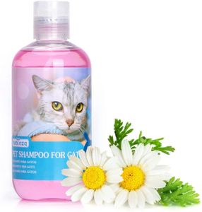 Katzen Shampoo Gegen Juckreiz Milben Pilz Floh, Katzen Shampoo natürlich für empfindliche Katzen und Kitten, Hautfreundlich, Pflegend und leicht kämmbar(250ml)