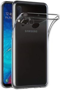 Wisam® Schutzhülle für Samsung Galaxy A20E Silikon Clear Case Transparent