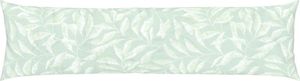 Livarno Home Feinbiber Wendebezug Seitenschläferkissenbezug 40x145 cm  Grün
