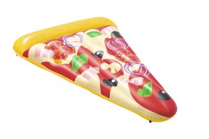 Bestway Pizza Party Lounge 188 x 130 cm Luftmatratze aufblasbar Schlauchboot