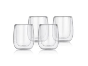 GOURMETmaxx Espresso-Thermogläser - 4er-Set