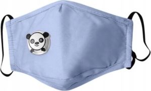 FÜR KINDER BLUE PANDA Maske + 3x PM 2.5 FILTER