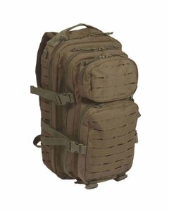 Mil-Tec US ASSAULT PACK SM LASER CUT OLIV One Size