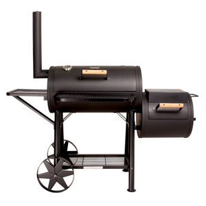 TAINO YUMA 90kg Smoker Grillkammer Räucherkammer Grill Holzkohle