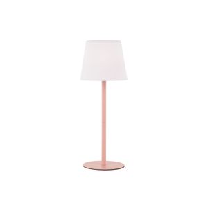Leitmotiv - Tischleuchte Outdoors - Rosa - 15x15x40cm Tischlampe - Nachttischlampe, Wohnzimmer, Schlafzimmer