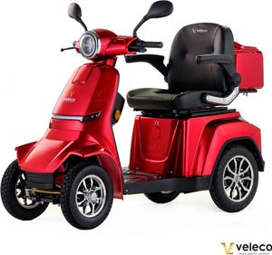 Veleco GRAVIS - Elektromobil - 1000W - LED Beleuchtung - 4- Rad Seniorenmobil -Mobilitätsroller