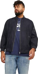 Jack & Jones Rocky Faux Suede Jacke Schwarz 7XL / Regular Mann Schwarz 7XL