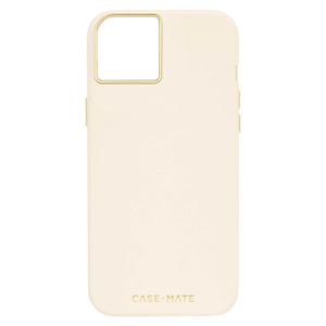 Case-Mate Silicone MagSafe - Case for iPhone 15 / iPhone 14 / iPhone 13 (Beige)