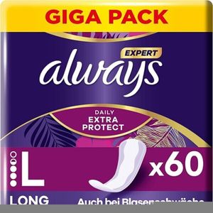 Always Slipeinlage Expert Daily Protect Long Gigapack 60