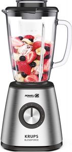 Krups KB 439D Blendforce+ - Standmixer - silber/edelstahl