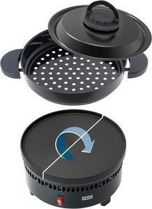 Stöckli Marroni Rúra na pečenie s platňou na lentilky a grilom, VDE
