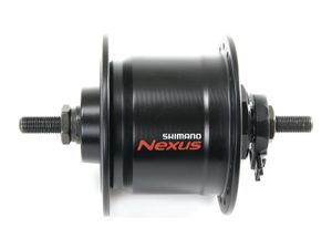 SHIMANO Nabendynamo "DH-C3000" Mod. 17 S 28 Loch, schwarz