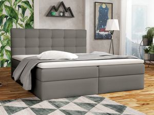 MEBLITO Boxspringbett Doppelbett Bett mit Bettkästen Glame Schlafzimmer Matratze H3 Topper