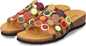 Think JULIA Damenschuhe - bequeme Pantoletten schwarz Freizeit NEU