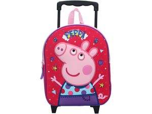 Vadobag Trolley-Rucksack 3D Peppa Wutz Around Town